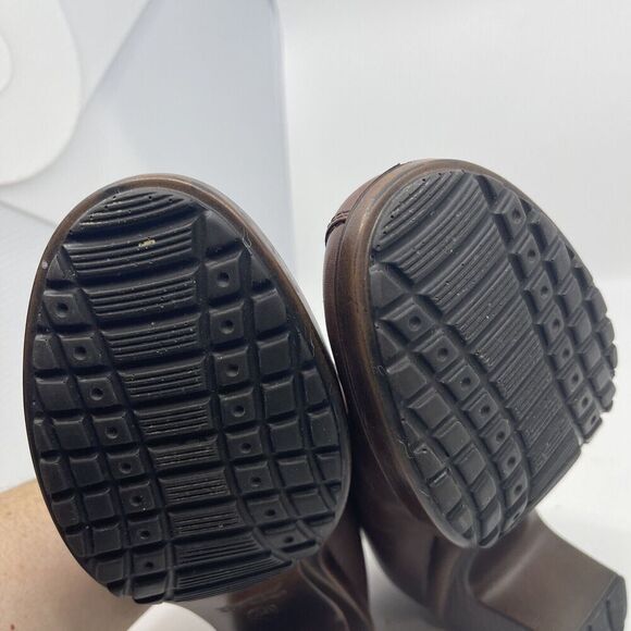 Dansko Norah Heeled Comfort Loafers Brown Leather 38 - Picture 7 of 7